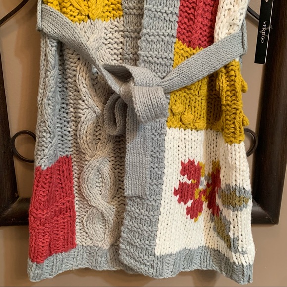 *NWT* Vertigo Long Cardigan Sweater - Picture 3 of 13